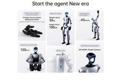 G1 Advanced AI Humanoid Robot